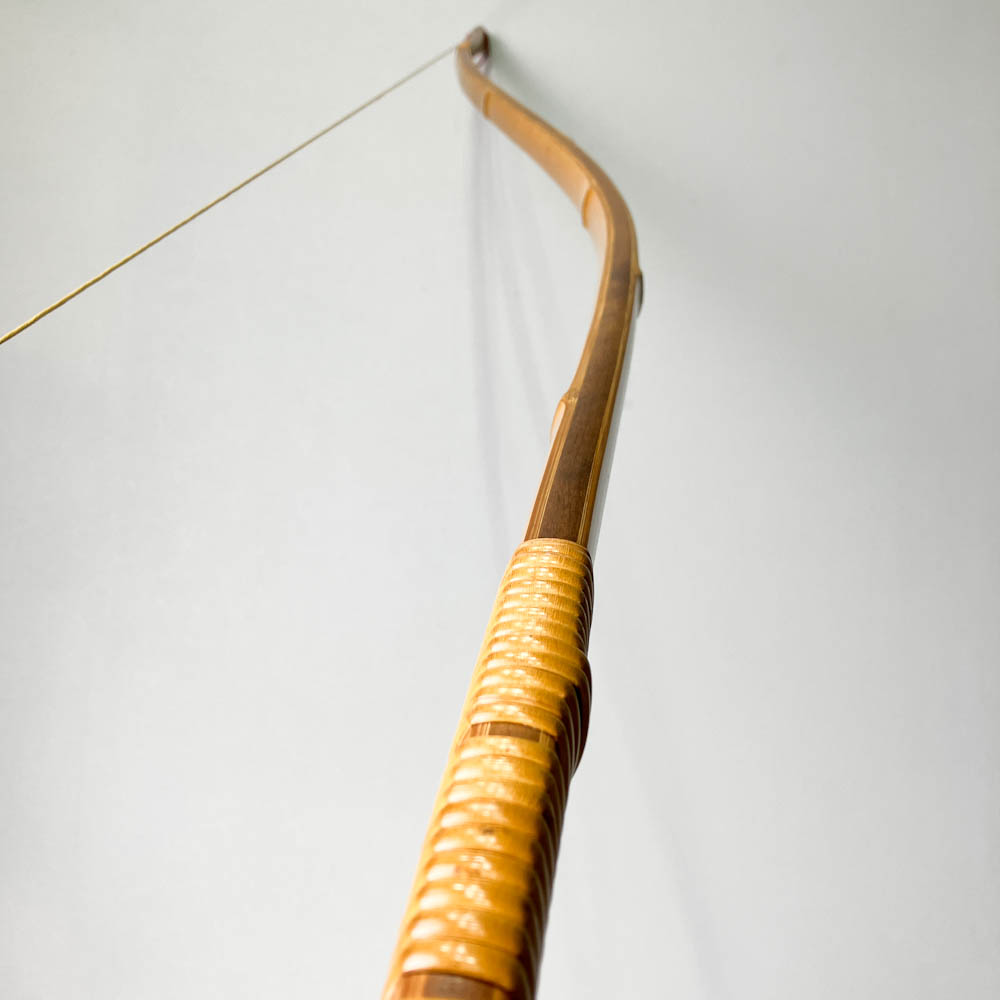 並寸　23.6kg　柴田勘十郎 昭和六年参月 十九代目 花押　前焦竹弓　ニベ