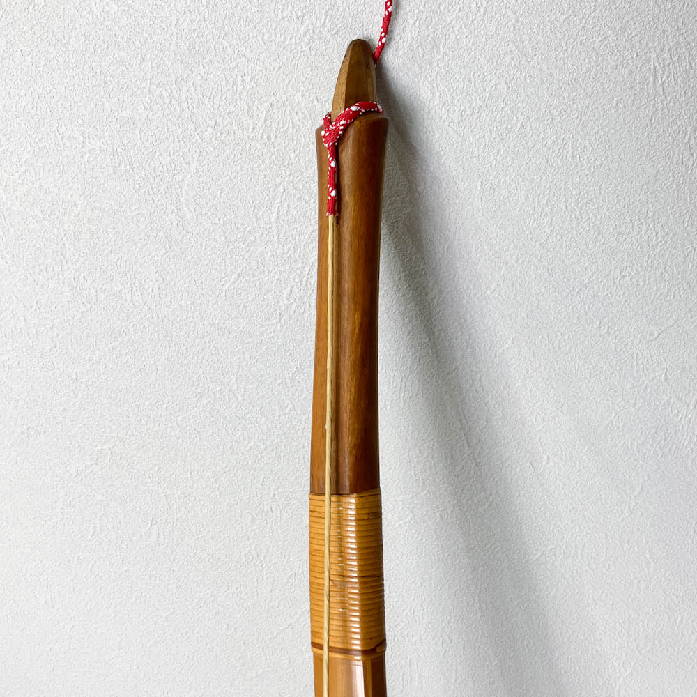 並寸　23.6kg　柴田勘十郎 昭和六年参月 十九代目 花押　前焦竹弓　ニベ