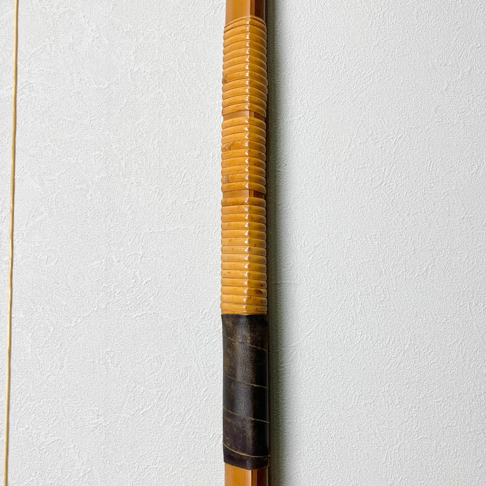 並寸　23.6kg　柴田勘十郎 昭和六年参月 十九代目 花押　前焦竹弓　ニベ