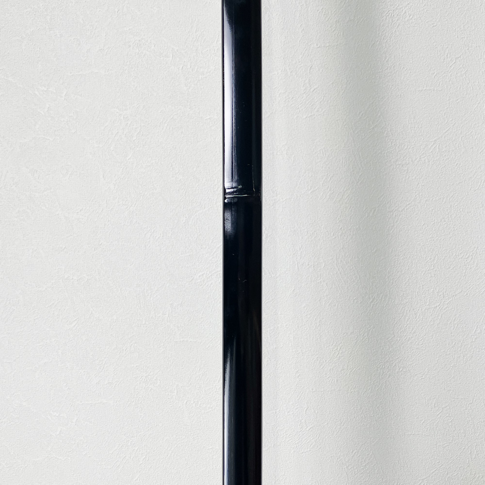 二寸伸　10.8kg　横山黎明作 花押　黒塗竹弓