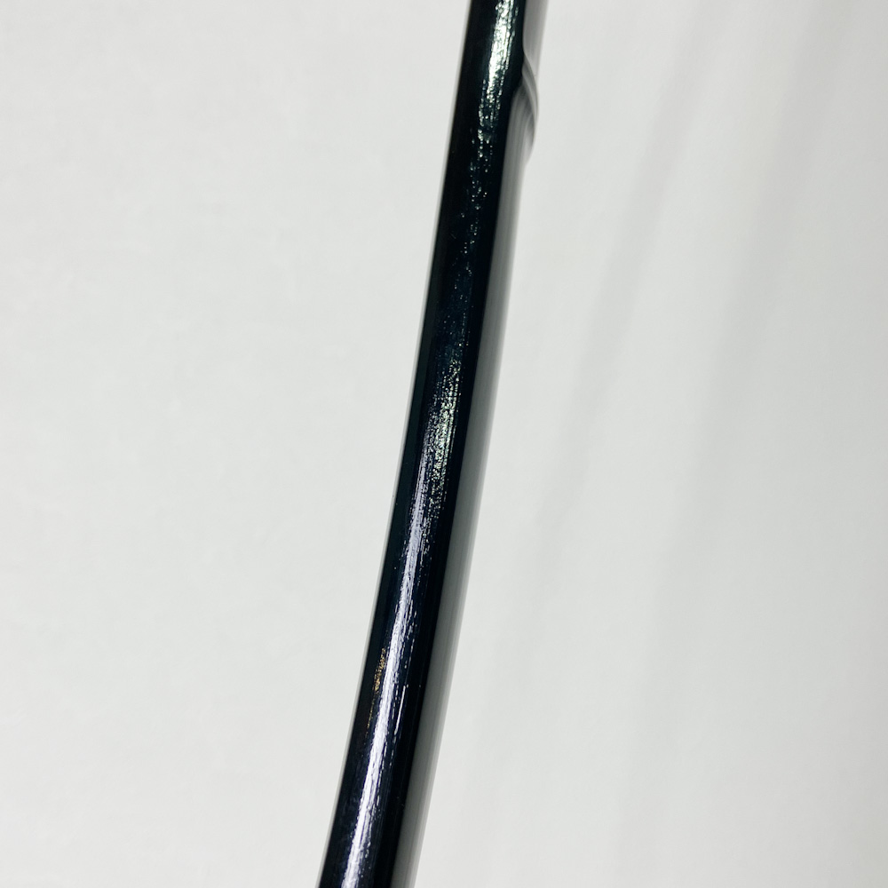 二寸伸　10.8kg　横山黎明作 花押　黒塗竹弓