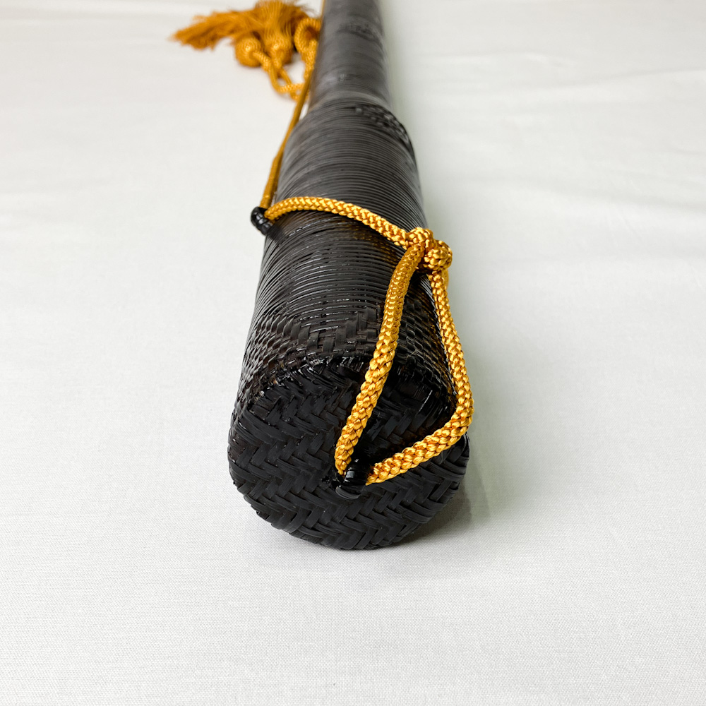 矢筒　紙筒＋籐編　91.5cmまでの矢を収納可