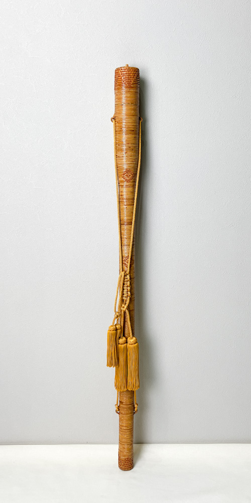 矢筒　紙筒＋籐編　95.5cmまでの矢を収納可