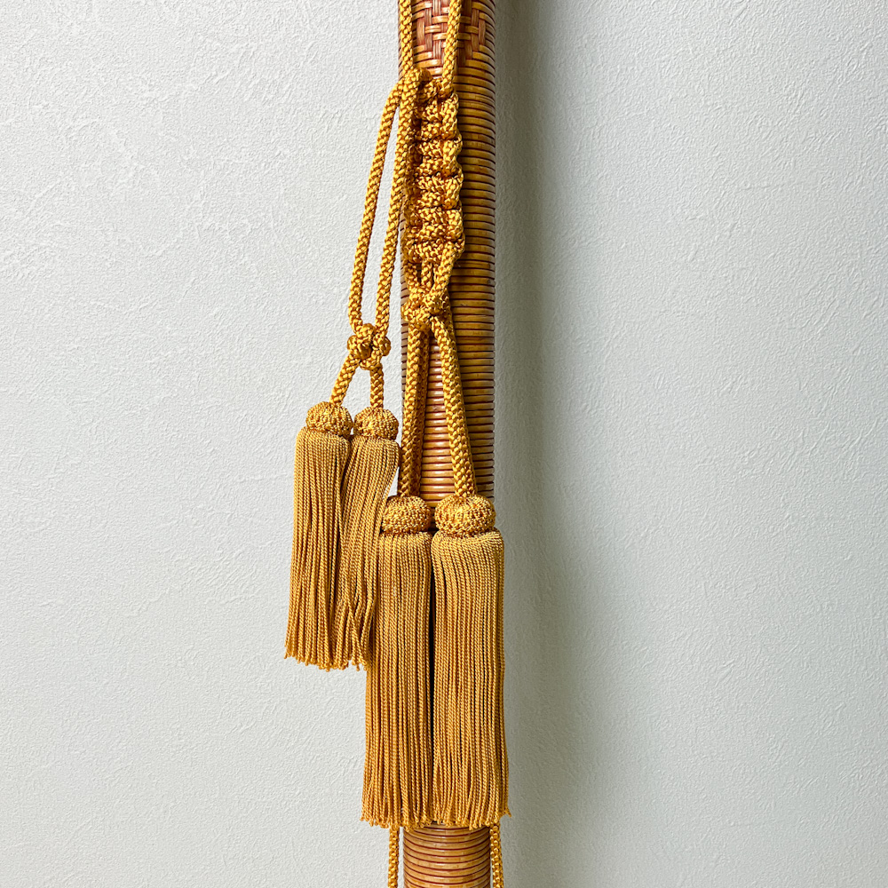 矢筒　紙筒＋籐編　95.5cmまでの矢を収納可