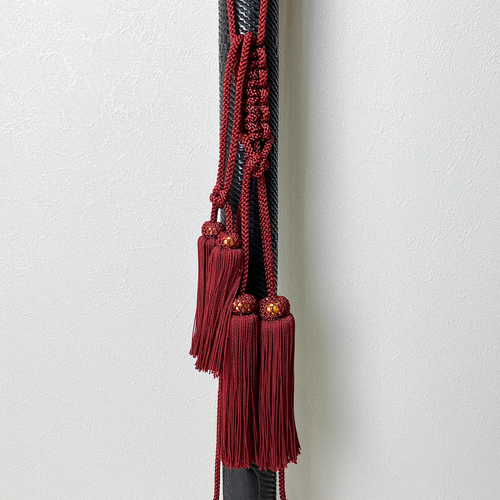 矢筒　長門細工（紙縒編み＋漆塗）　94.1cmまでの矢を収納可