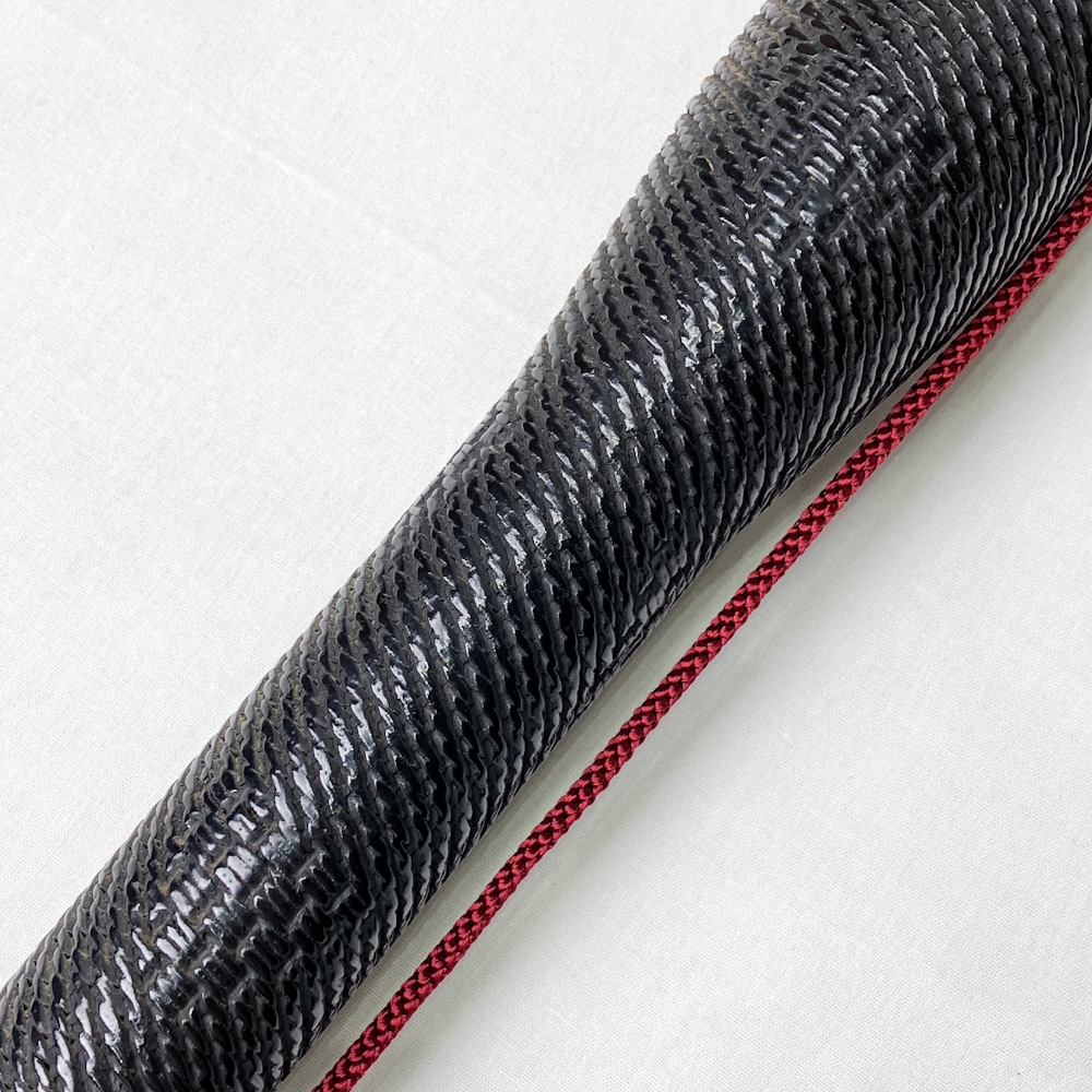 矢筒　長門細工（紙縒編み＋漆塗）　94.1cmまでの矢を収納可