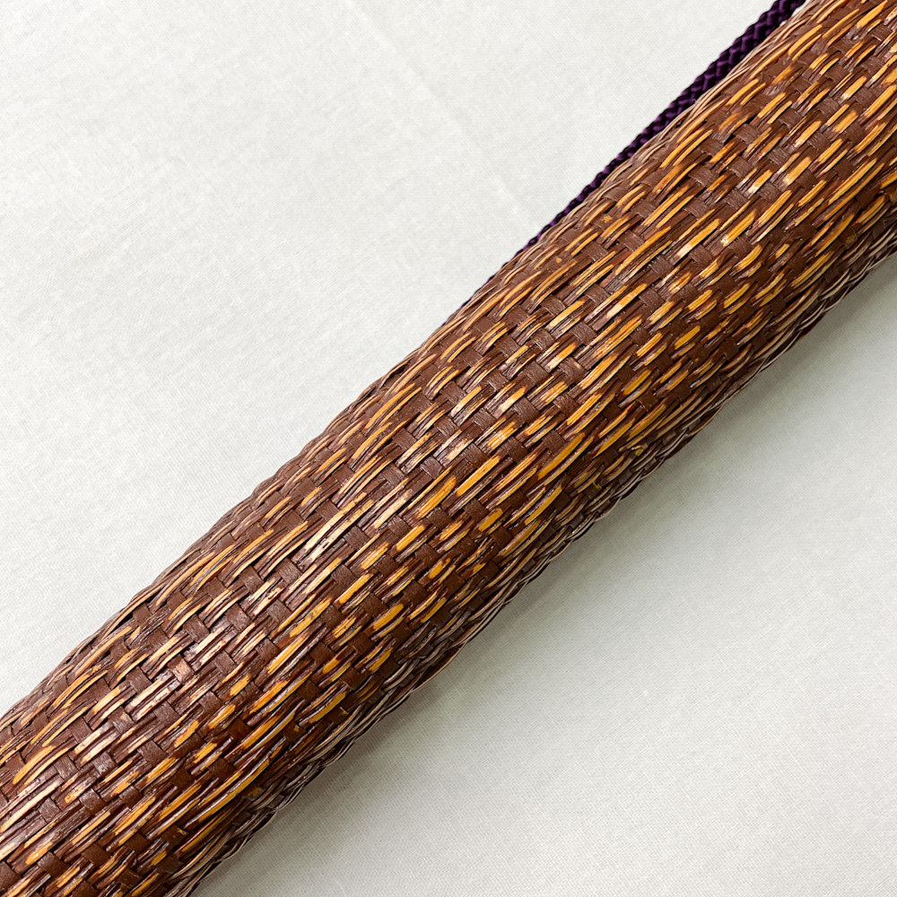 矢筒　紙筒＋籐編　95.9cmまでの矢を収納可