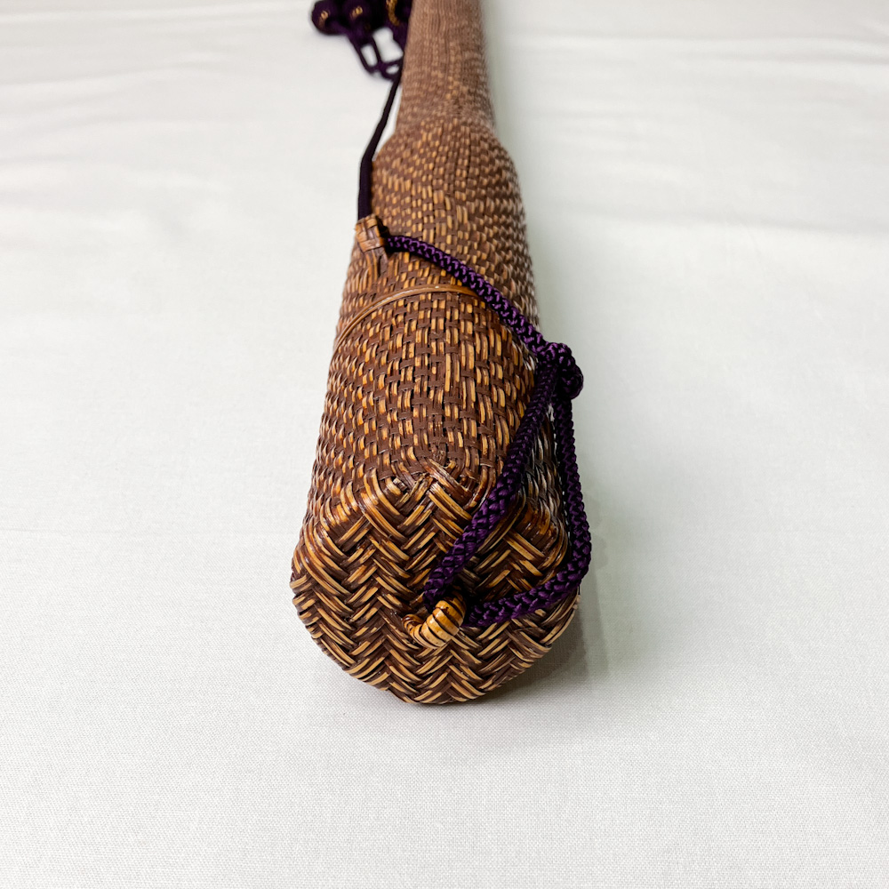 矢筒　紙筒＋籐編　95.9cmまでの矢を収納可