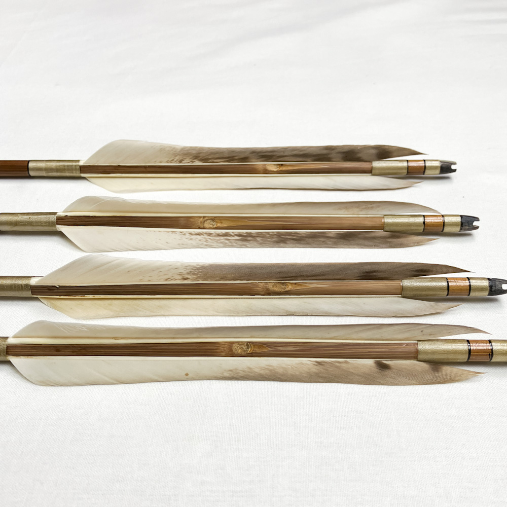 竹矢　四つ矢　92.4cm　28g