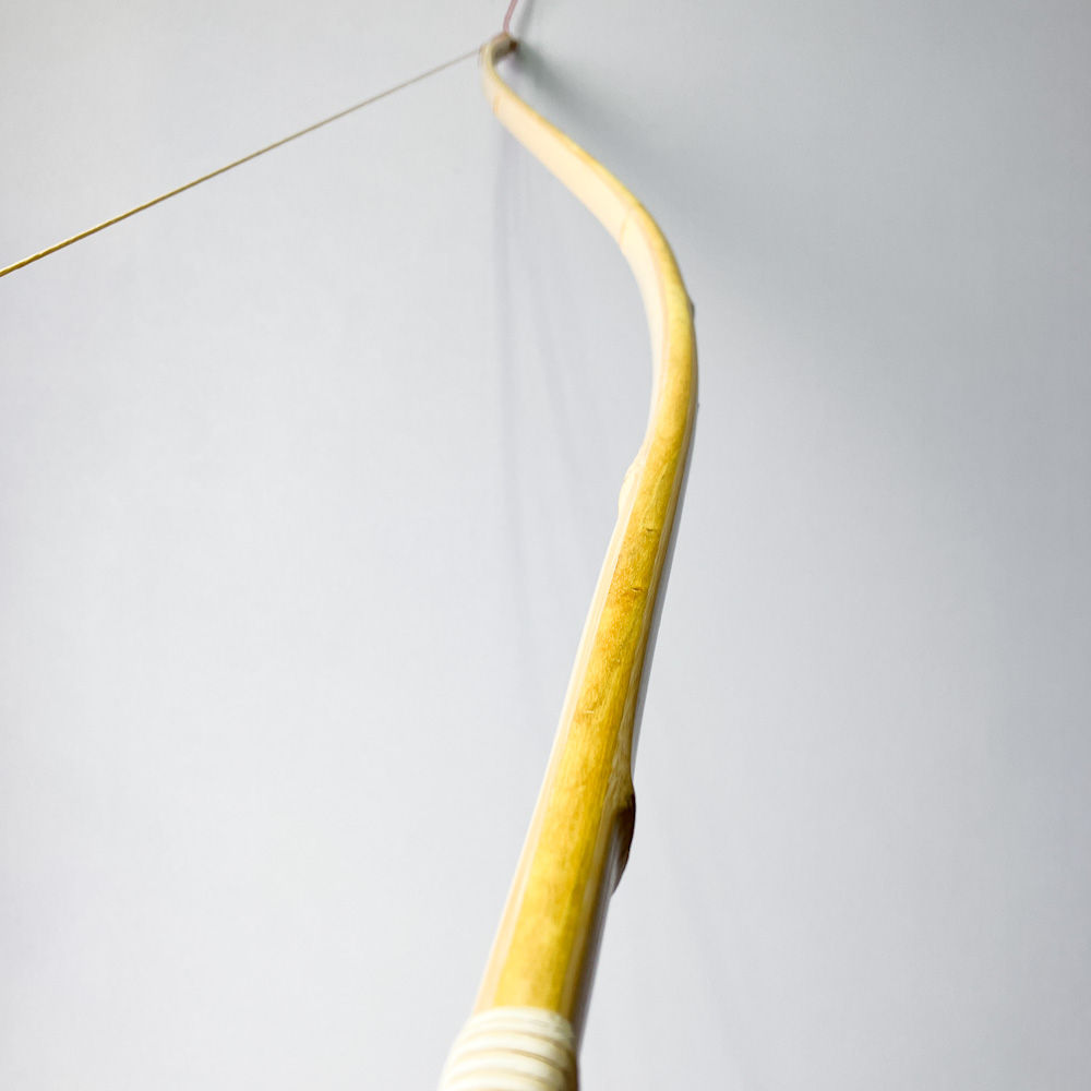 二寸伸　15.6kg　柴田勘十郎　前白竹弓