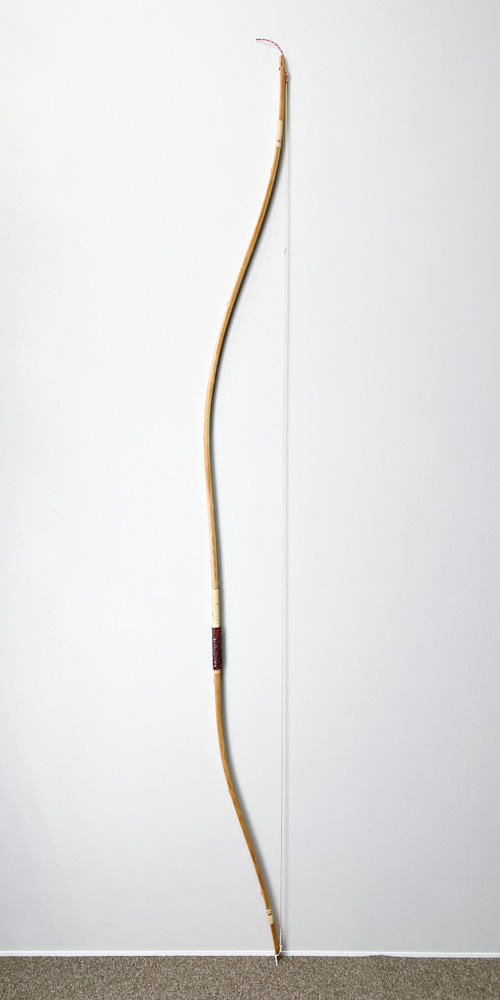 並寸　10.9kg　柴田勘十郎　前皮剥竹弓　ニベ