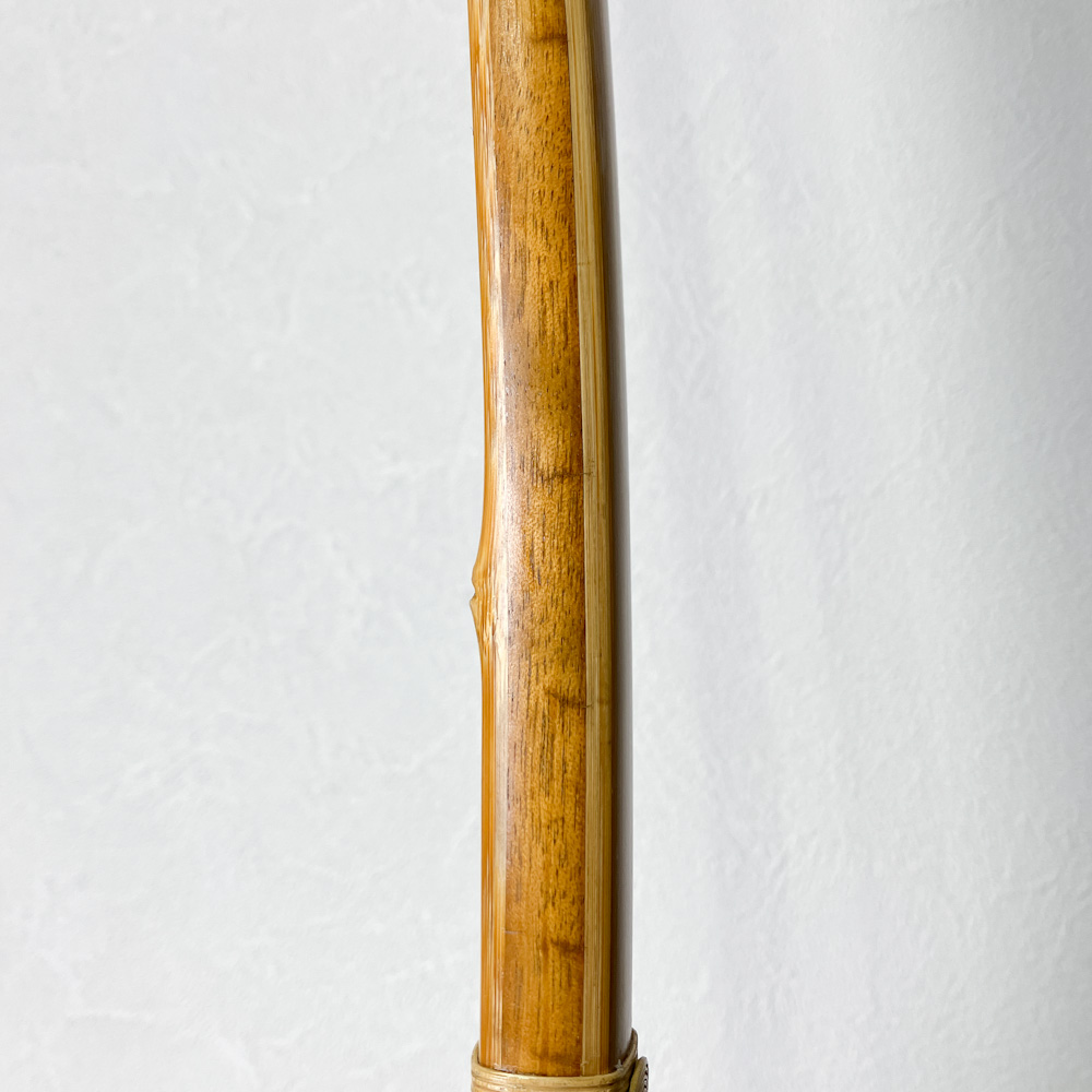 並寸　10.9kg　柴田勘十郎　前皮剥竹弓　ニベ