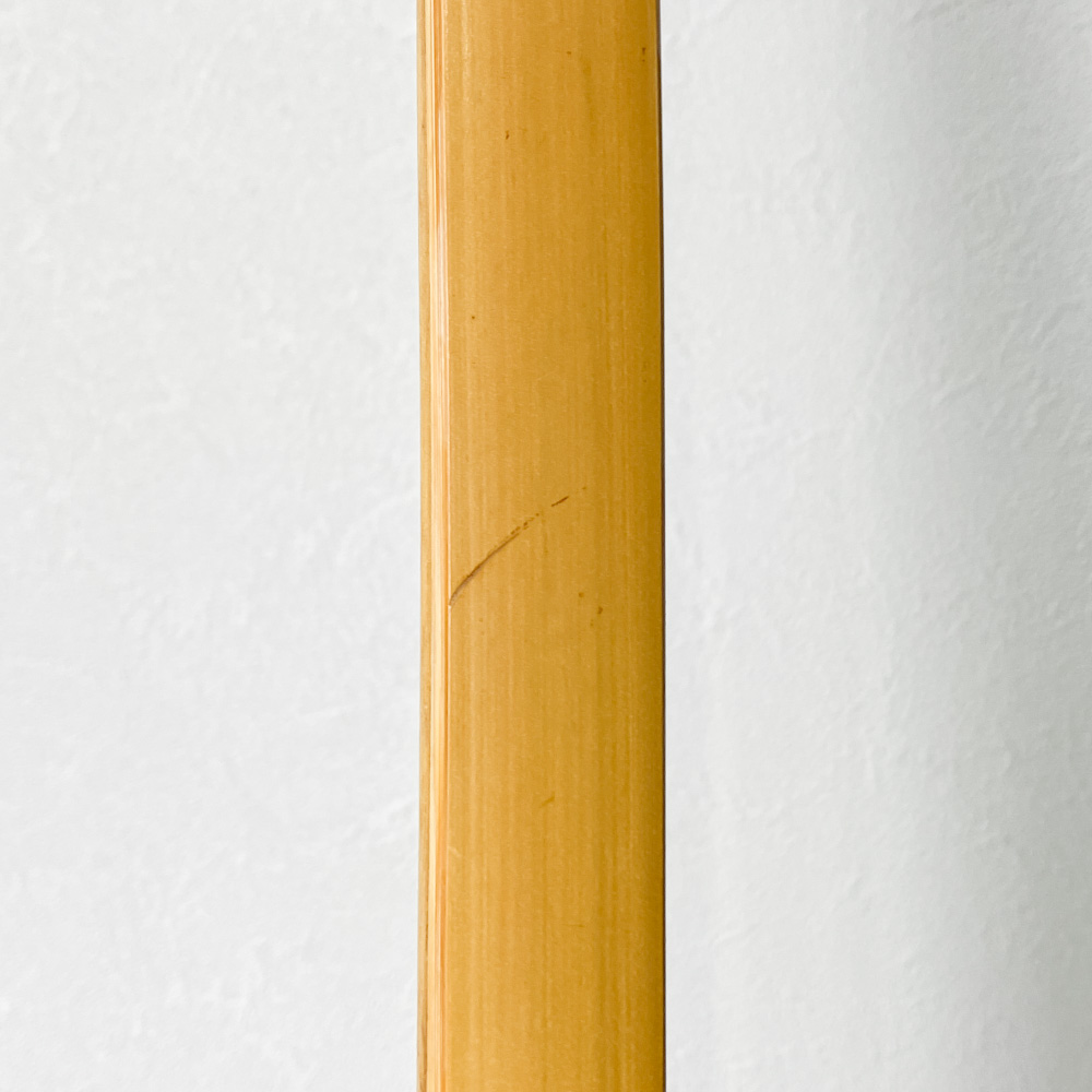 並寸　10.9kg　柴田勘十郎　前皮剥竹弓　ニベ