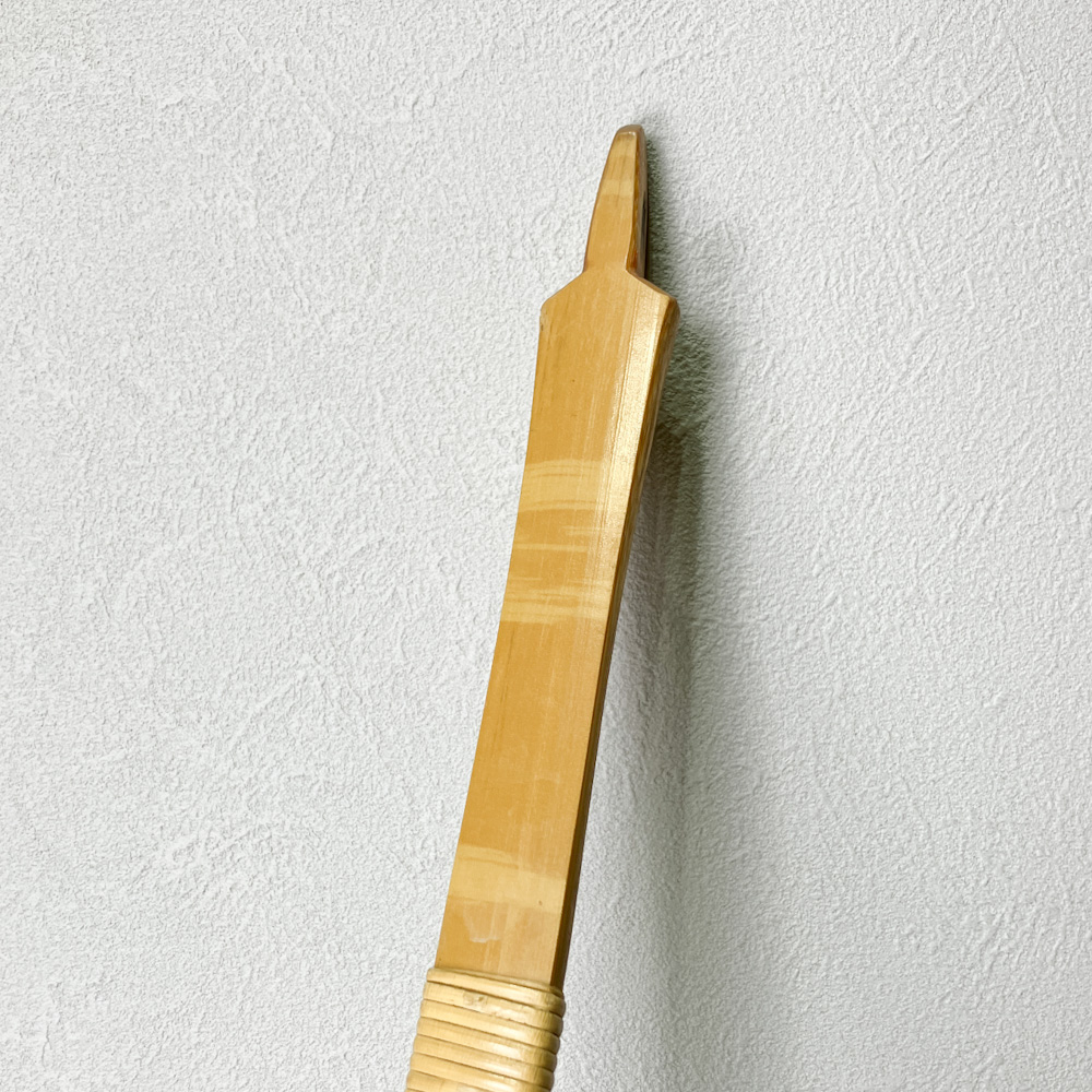 並寸　10.9kg　柴田勘十郎　前皮剥竹弓　ニベ