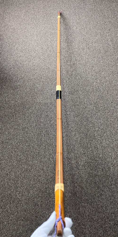 二寸伸　20.0kg　松永重宣 花押　前煤竹弓