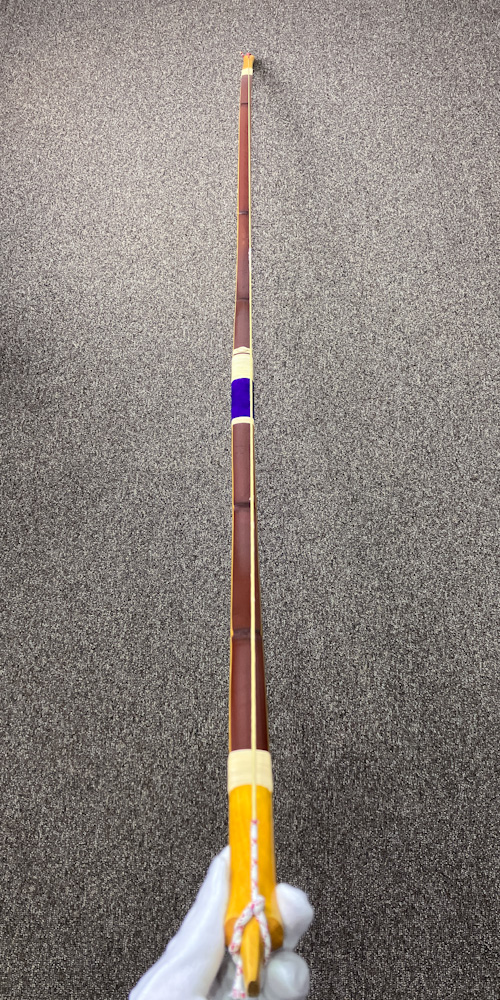 並寸　9.6kg　無銘（柴田勘十郎）　前染竹三枚打弓