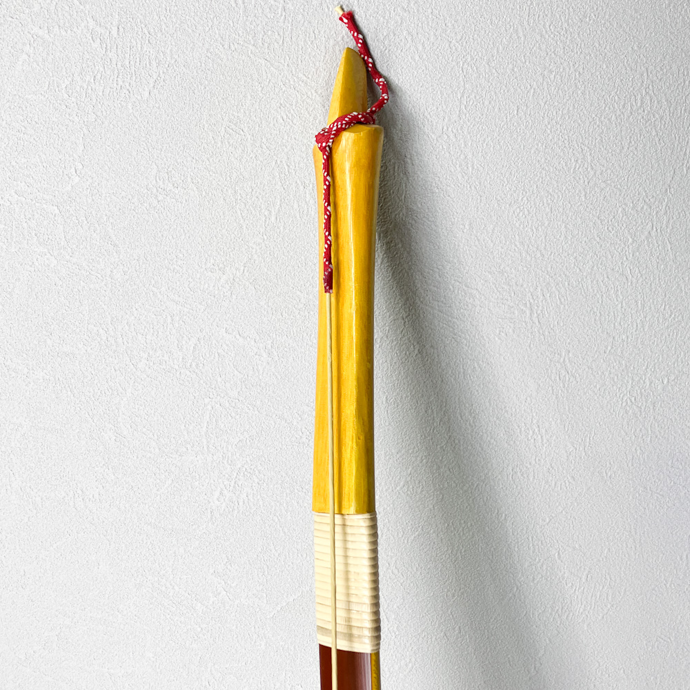 並寸　9.6kg　無銘（柴田勘十郎）　前染竹三枚打弓