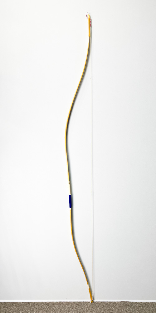 並寸　9.6kg　無銘（柴田勘十郎）　前染竹三枚打弓