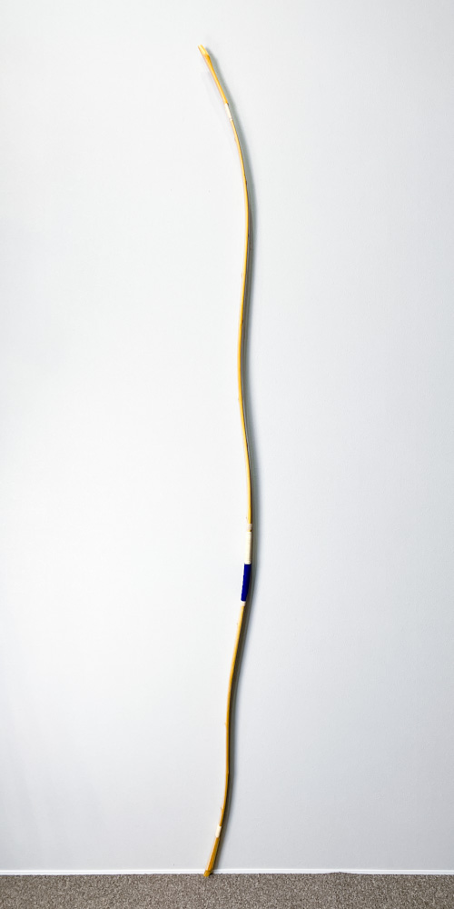 並寸　9.6kg　無銘（柴田勘十郎）　前染竹三枚打弓