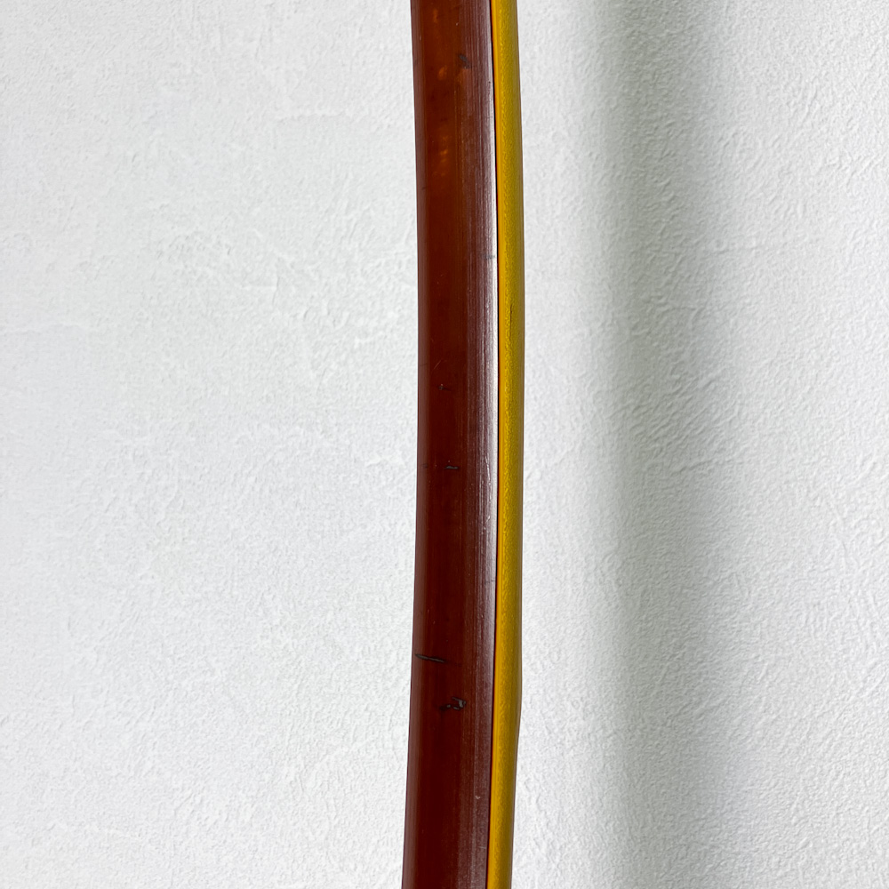 並寸　9.6kg　無銘（柴田勘十郎）　前染竹三枚打弓
