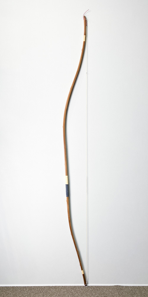 並寸　21.9kg　服部喜寿　重貞村　前白竹弓　ニベ