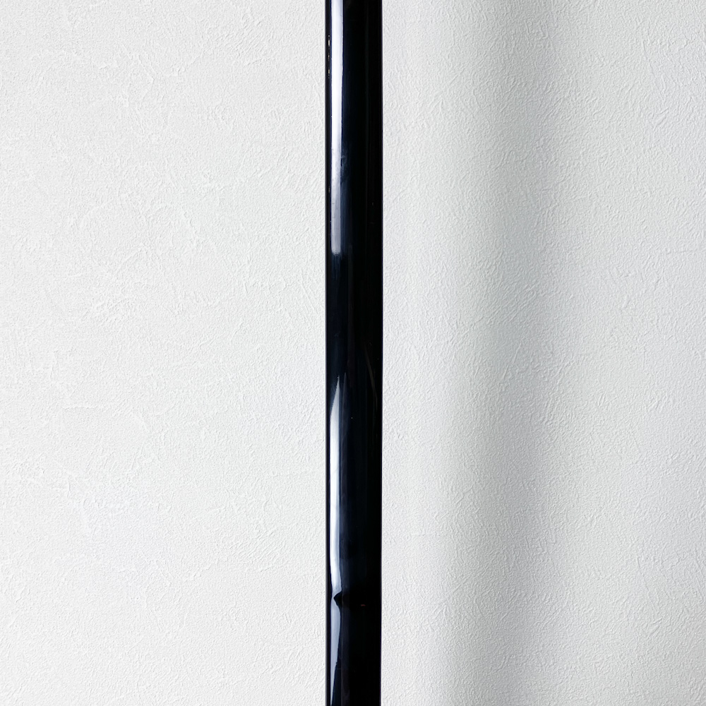 並寸　14.7kg　柴田勘十郎　小山茂治 花押　黒漆塗竹弓　ニベ