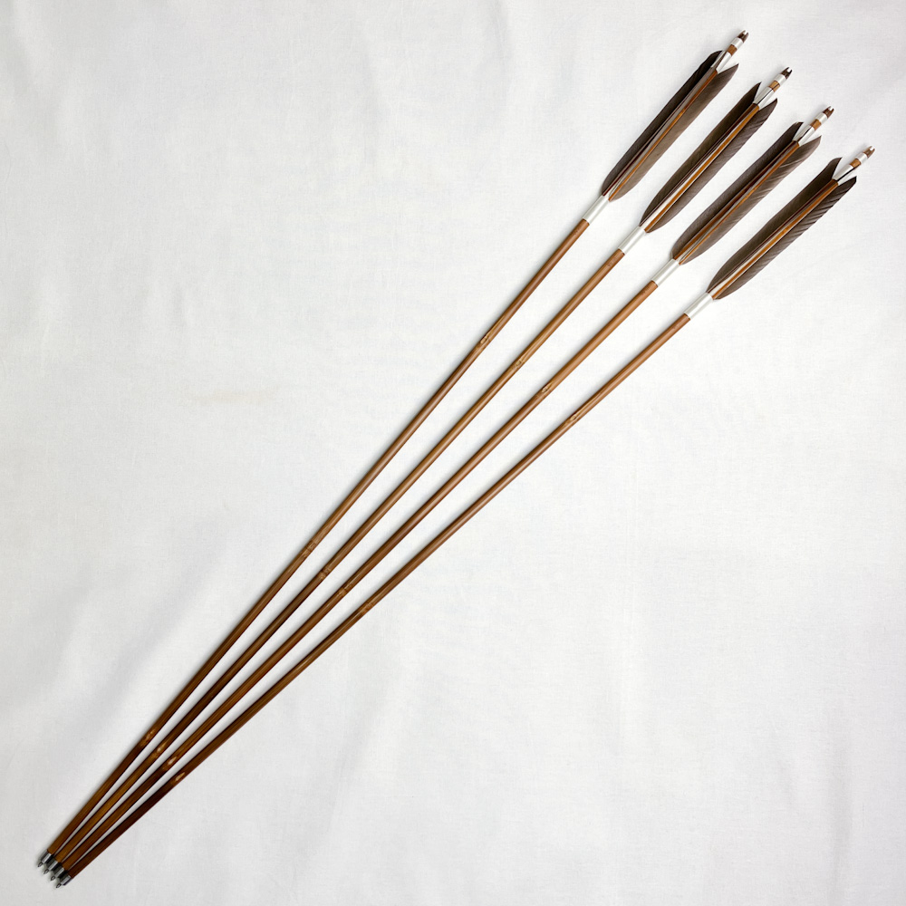 竹矢　四つ矢　93.5cm　24.5g　三郎