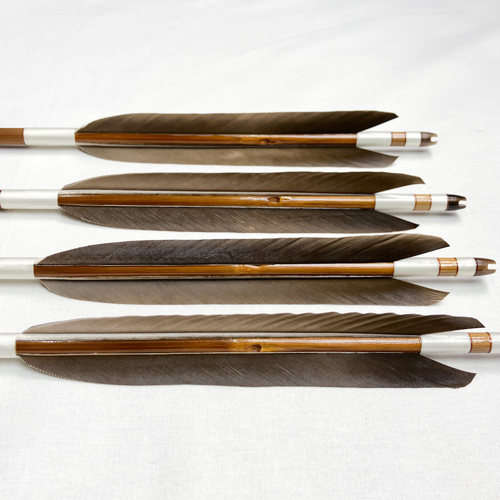 竹矢　四つ矢　93.5cm　24.5g　三郎