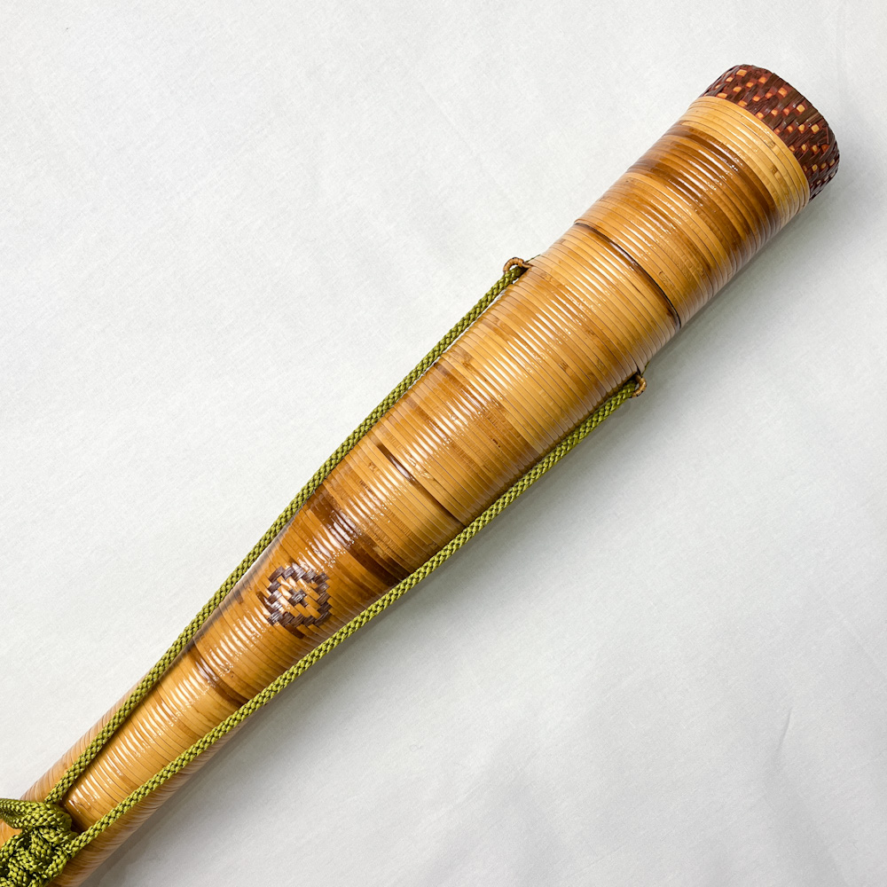 矢筒　紙筒＋籐編　97.5cmまでの矢を収納可