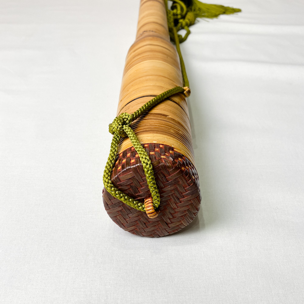 矢筒　紙筒＋籐編　97.5cmまでの矢を収納可