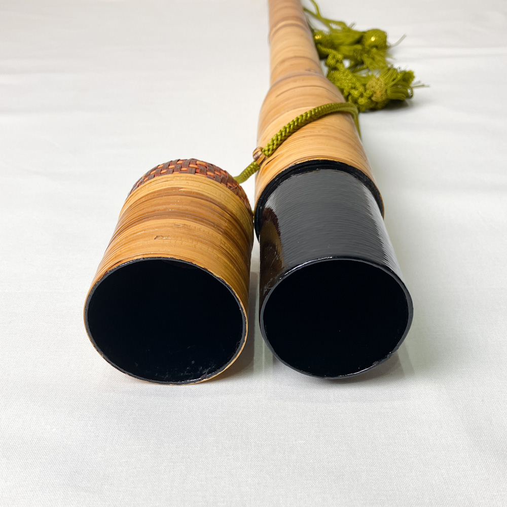 矢筒　紙筒＋籐編　97.5cmまでの矢を収納可