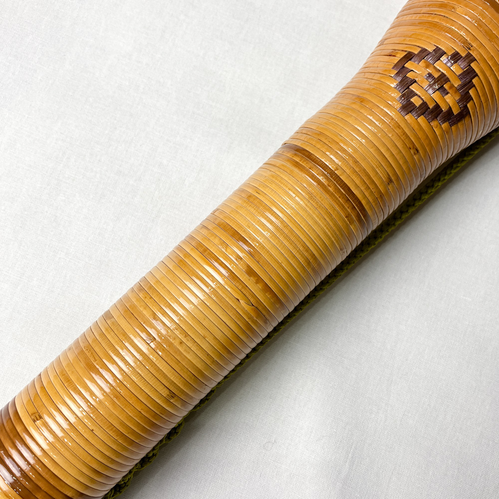 矢筒　紙筒＋籐編　97.5cmまでの矢を収納可