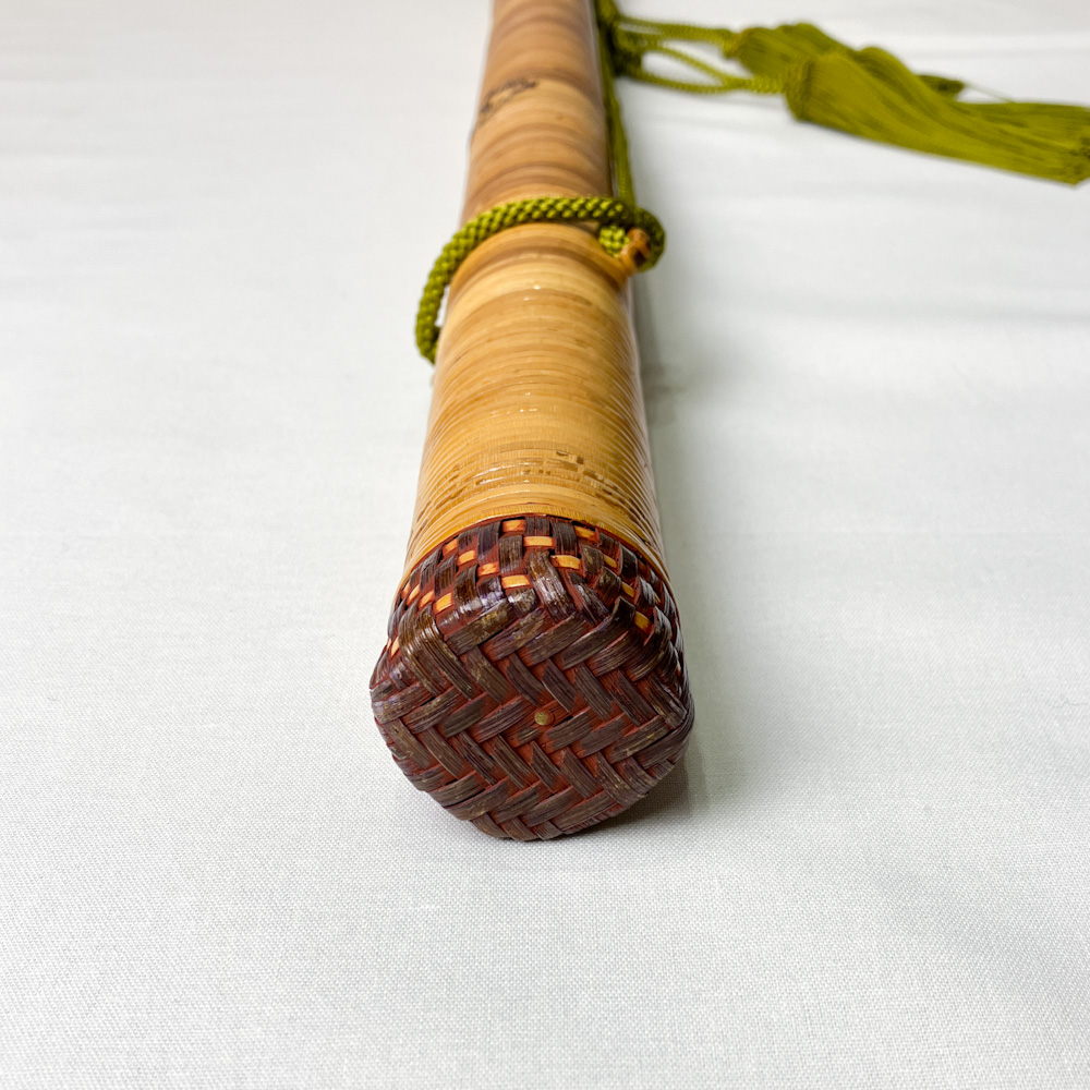 矢筒　紙筒＋籐編　97.5cmまでの矢を収納可