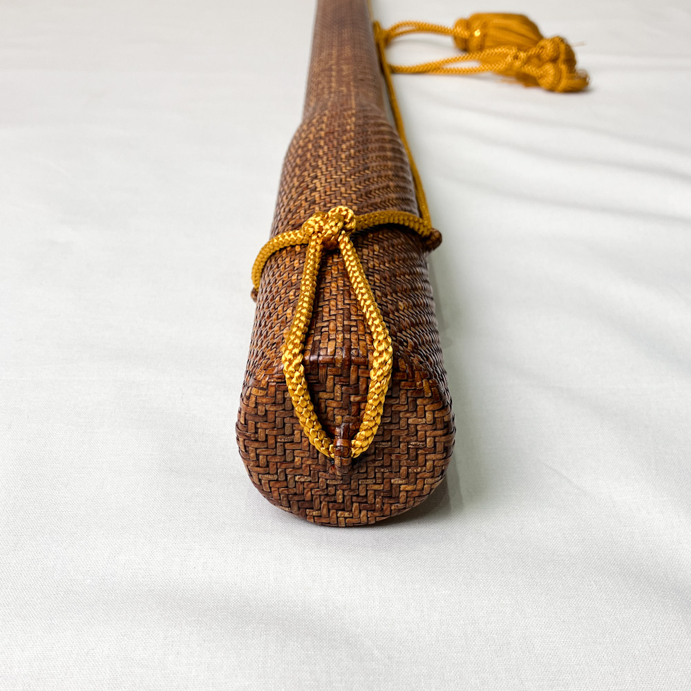 矢筒　紙筒＋籐編　96.5cmまでの矢を収納可