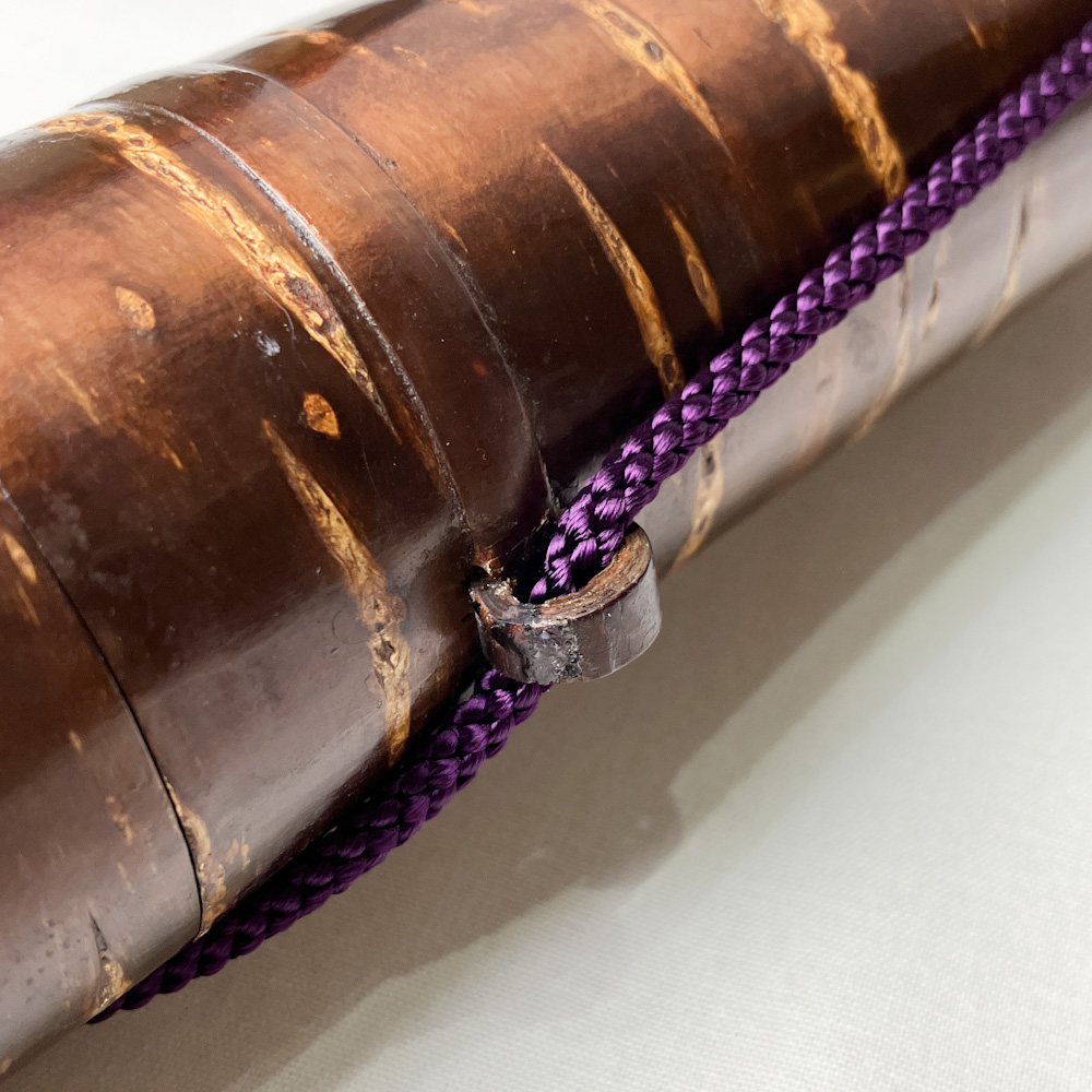 矢筒　樺細工（桜皮細工）　93.8cmまでの矢を収納可