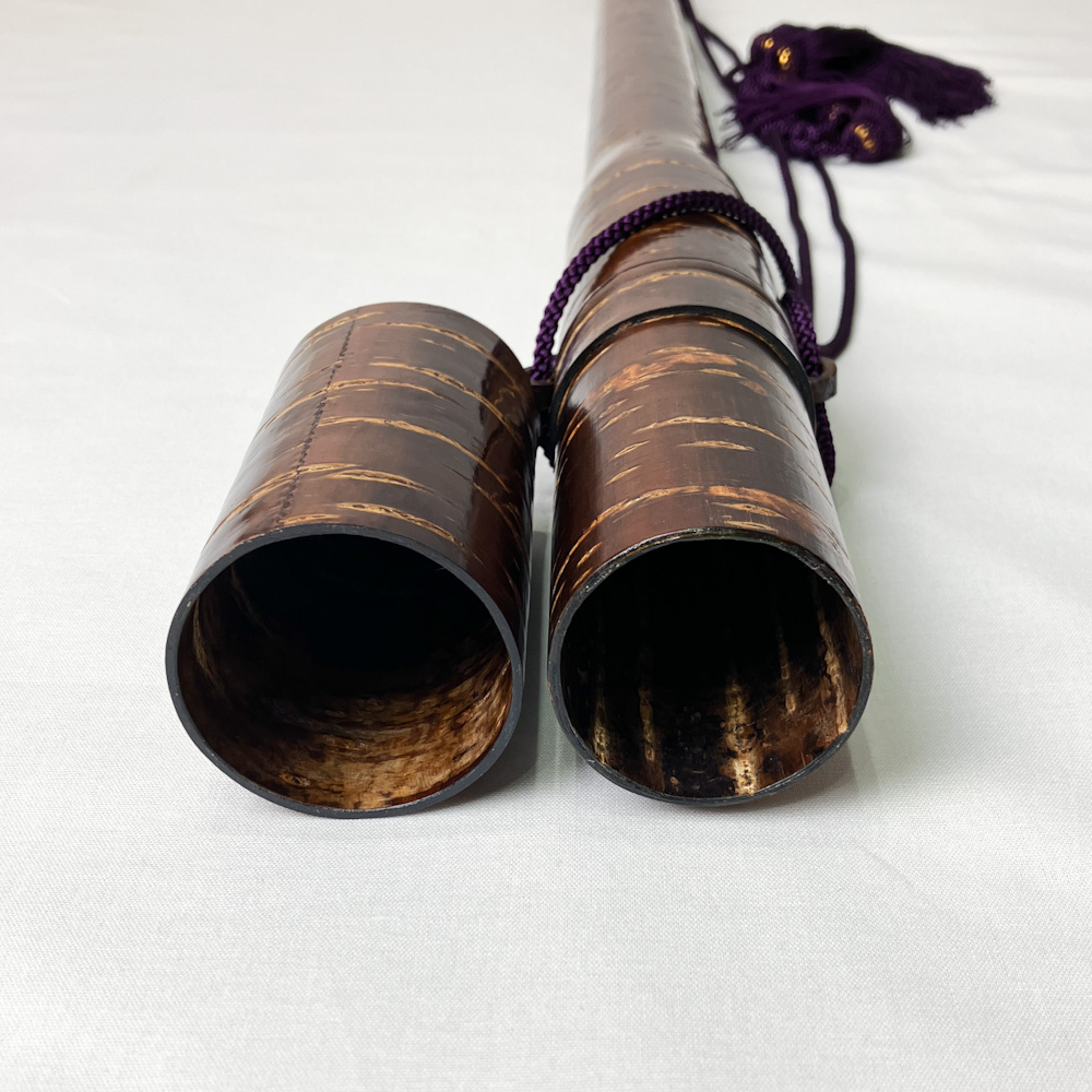 矢筒　樺細工（桜皮細工）　93.8cmまでの矢を収納可