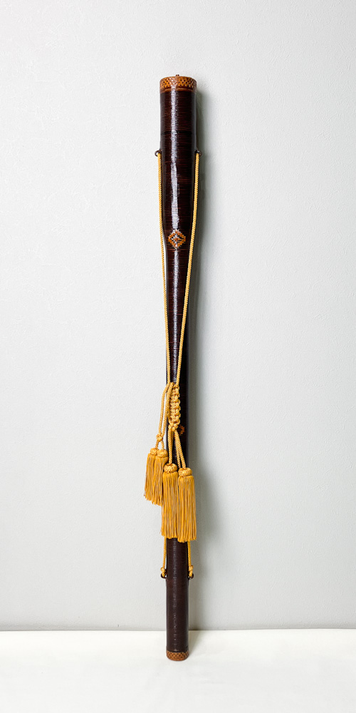 矢筒　紙筒＋籐編　98.7cmまでの矢を収納可