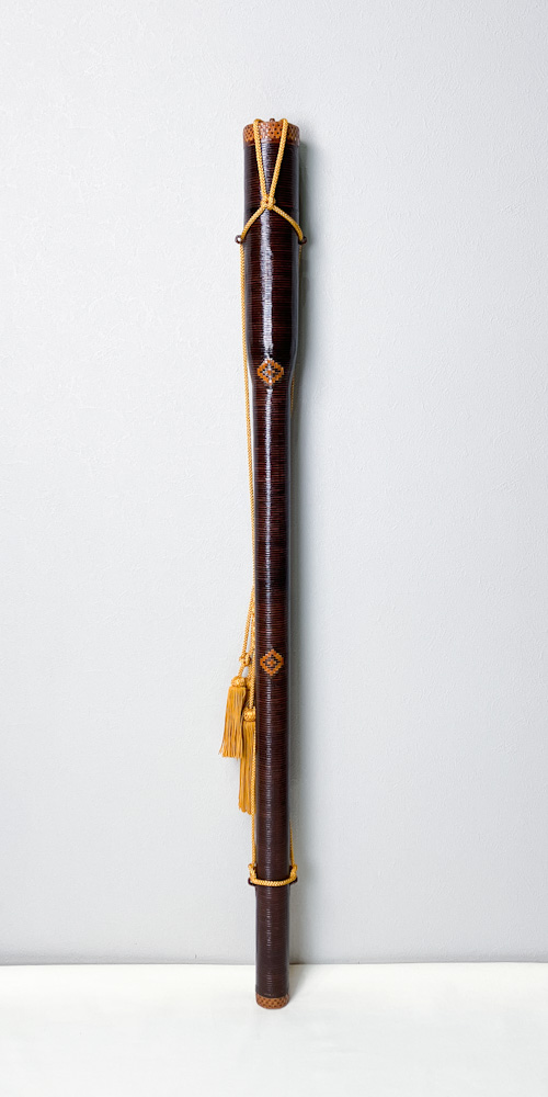 矢筒　紙筒＋籐編　98.7cmまでの矢を収納可