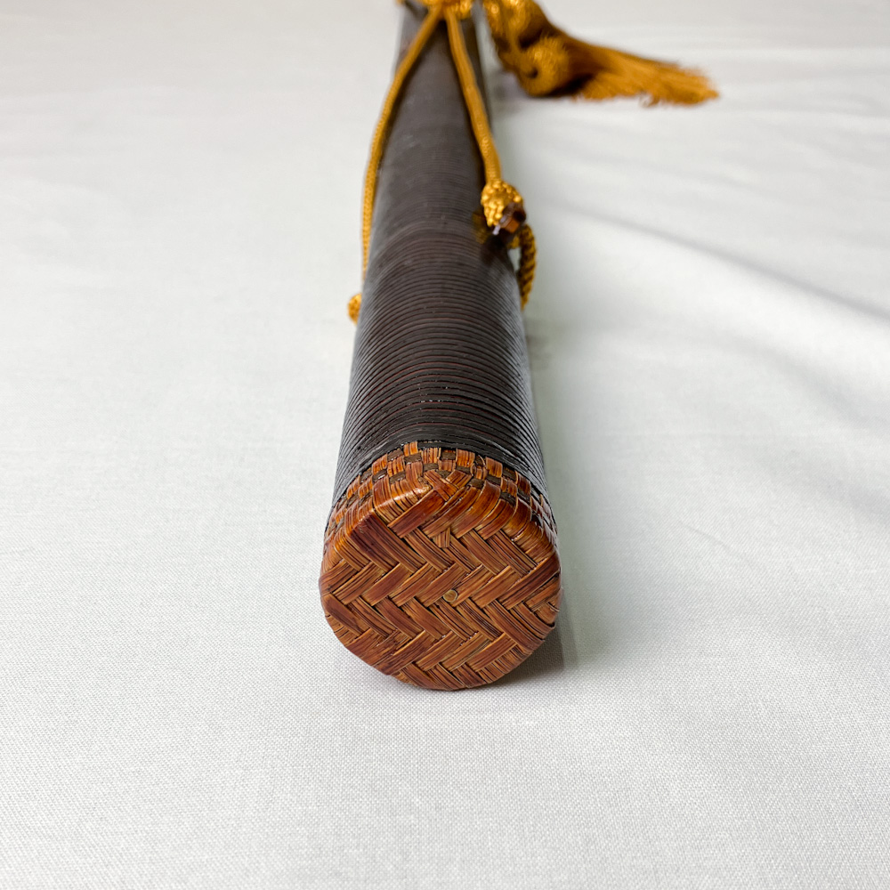 矢筒　紙筒＋籐編　98.7cmまでの矢を収納可