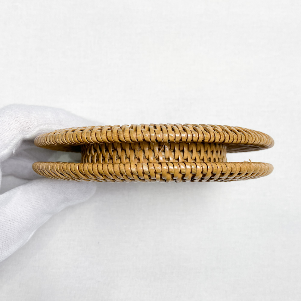 弦巻　籐　12.4cm