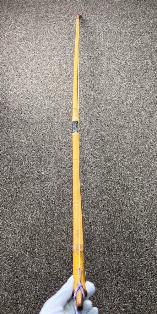 二寸伸　17.2kg　重昭 花押 作　前焦竹弓