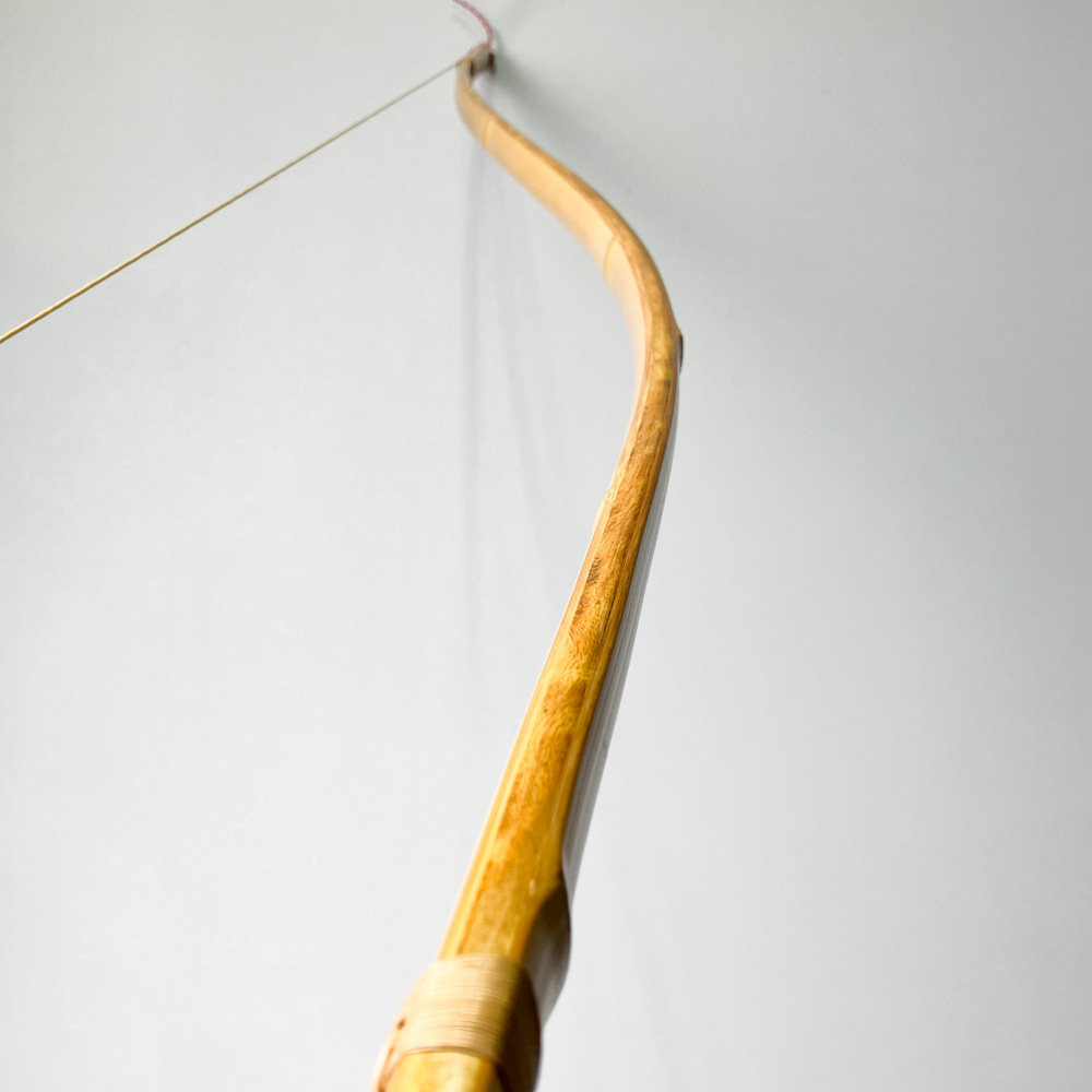 二寸伸　17.2kg　重昭 花押 作　前焦竹弓