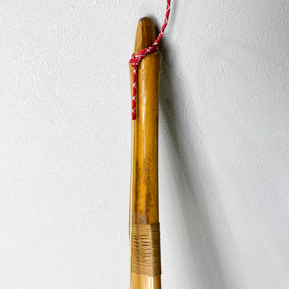 二寸伸　17.2kg　重昭 花押 作　前焦竹弓