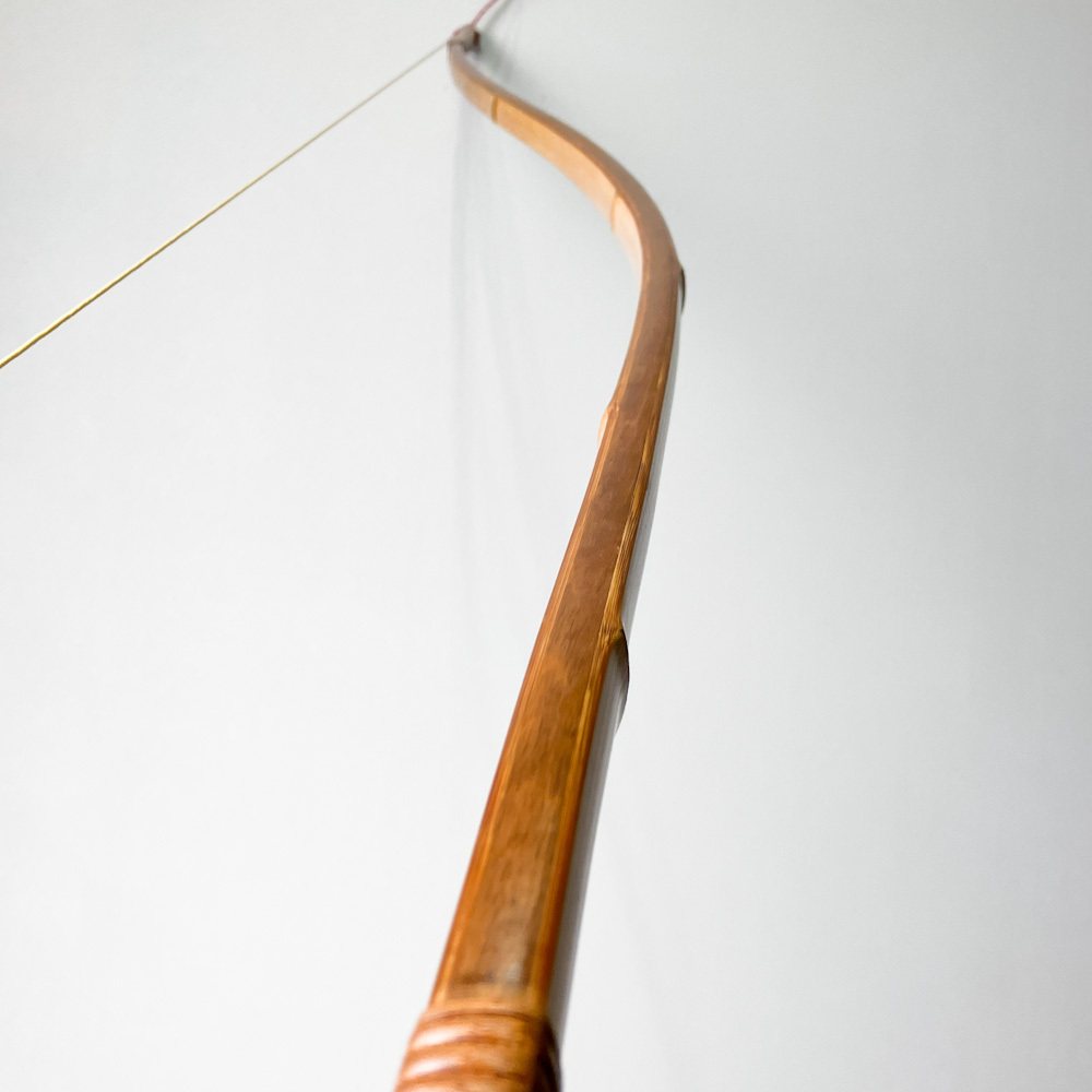 二寸伸　21.3kg　猪俣伊之助　前白竹弓　ニベ