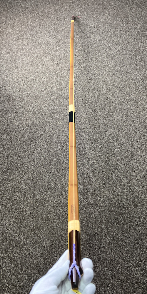 四寸伸　17.4kg　楠見蔵吉　カーボン内蔵前煤竹弓