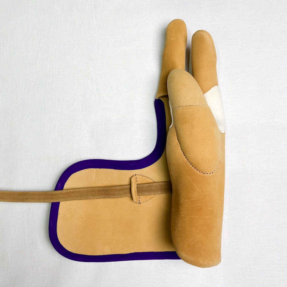 ゆがけ　三つ　正澄　七分縁