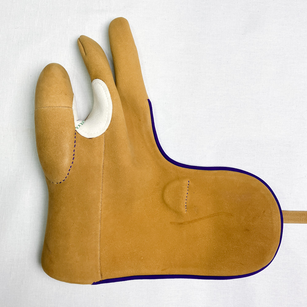 ゆがけ　三つ　正澄　七分縁