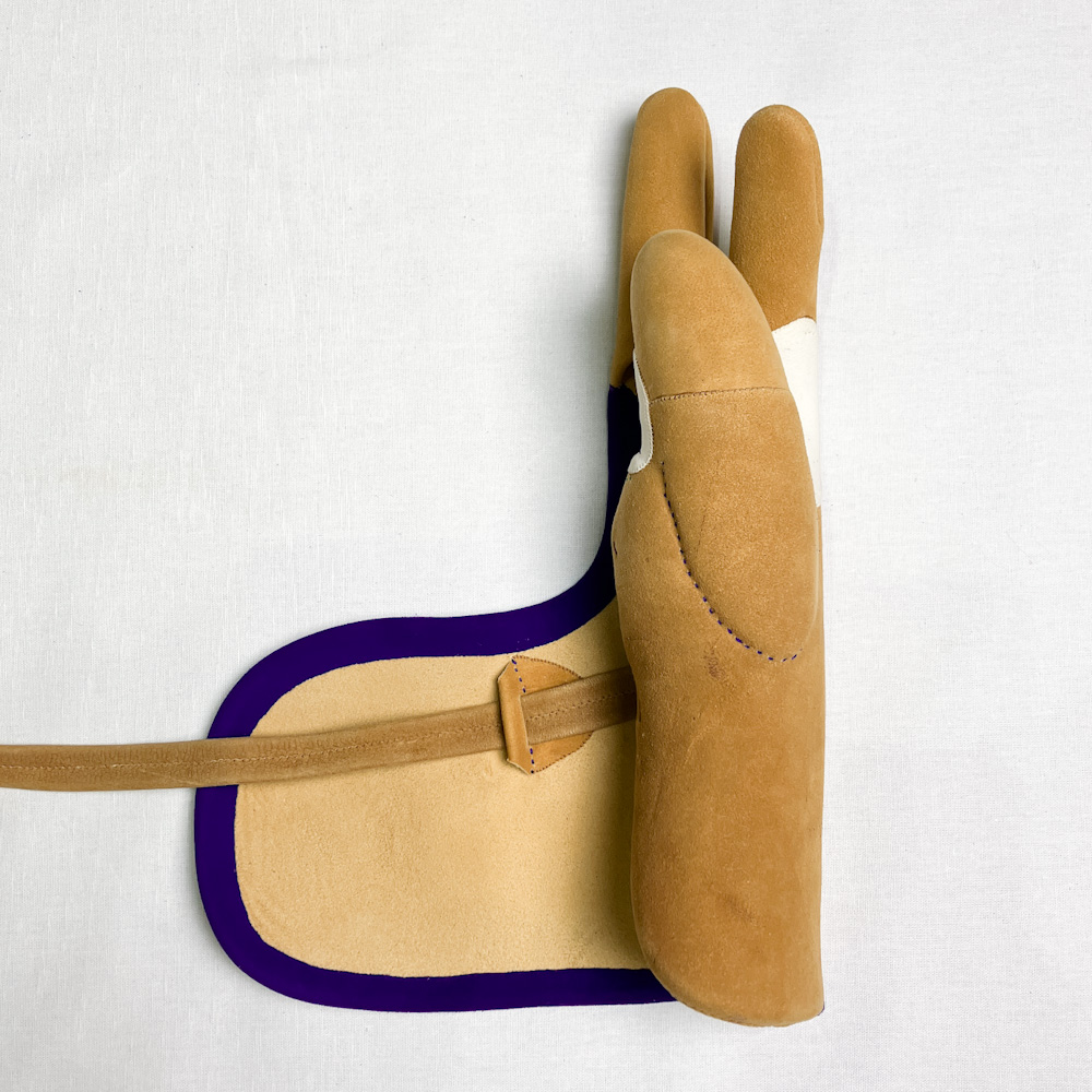 ゆがけ　三つ　正澄　七分縁