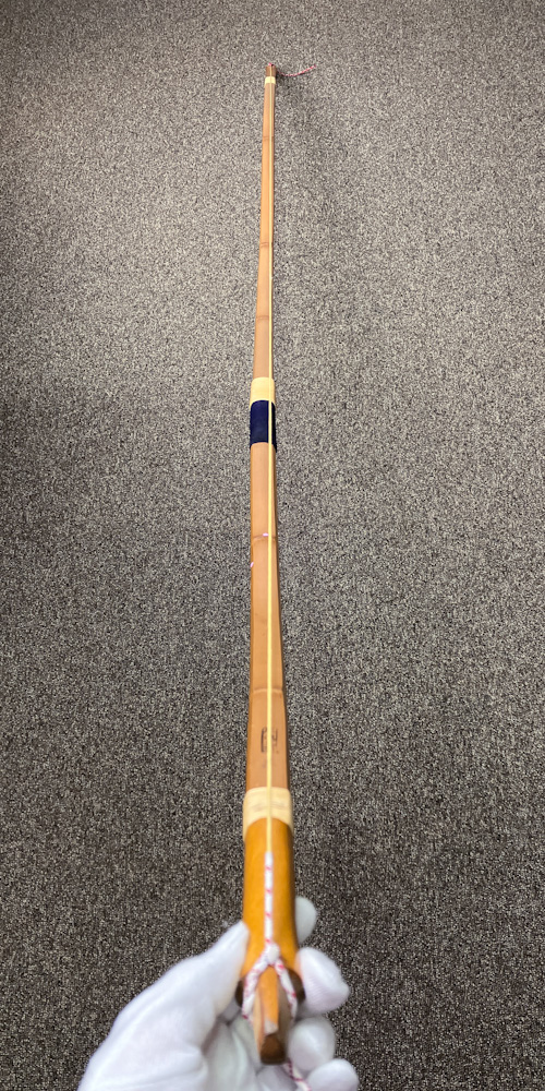 並寸　13.8kg　肥後三郎 花押　前煤竹弓　ニベ