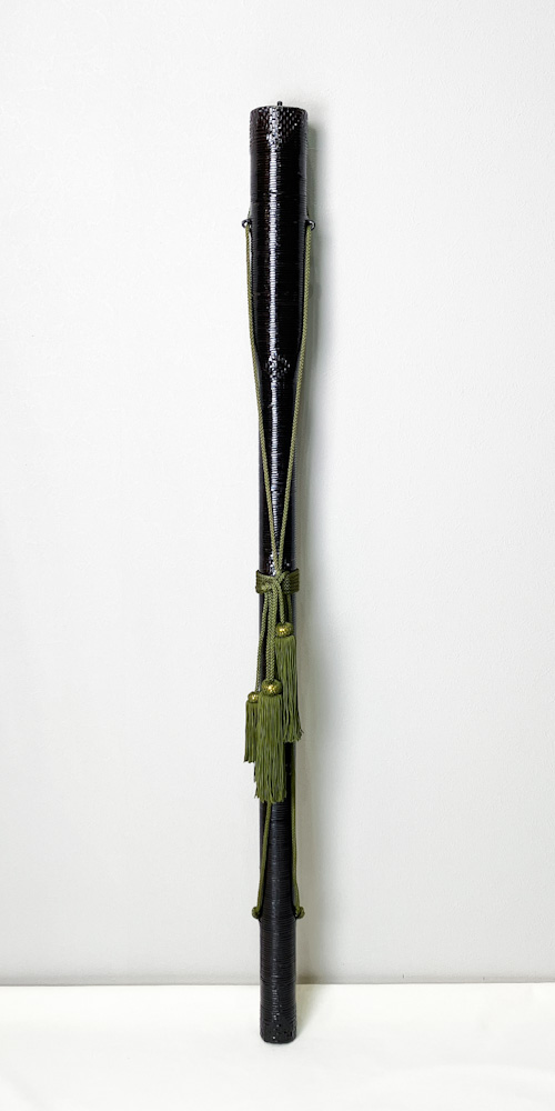 矢筒　紙筒＋籐編　102.8cmまでの矢を収納可